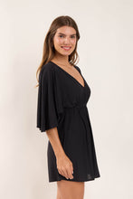 Carregar imagem no visualizador da galeria, Image 02: Rio De Sol Mini Dress Black Mini Dress