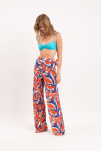 Carregar imagem no visualizador da galeria, Image 04: Rio De Sol Calça De Praia Leaves Wide Pants