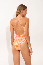 Carregar imagem no visualizador da galeria, Model Back: Rio De Sol Maiô Ditsy-Butter Julia