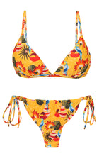 Carregar imagem no visualizador da galeria, Product Front: Rio De Sol Set Set Stories Tri-Fixo Cheeky-Micro