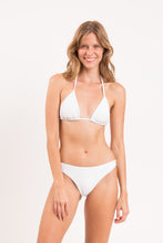 Carregar imagem no visualizador da galeria, Model Front: Rio De Sol Calcinha Bottom Bora-White Essential-Comfy