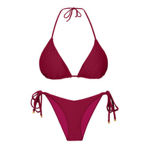 Carregar imagem no visualizador da galeria, Product Front: Rio De Sol Set Set Touch-Carmim Tri-Inv Amora