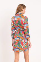 Carregar imagem no visualizador da galeria, Model Back: Rio De Sol Chemise Jungle Chemise