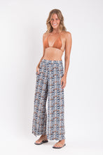 Carregar imagem no visualizador da galeria, Image 04: Rio De Sol Calça De Praia Ikat Wide Pants