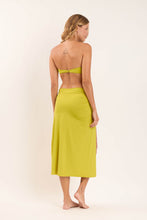 Carregar imagem no visualizador da galeria, Model Back: Rio De Sol Saia Fluity-Abacateiro Long Skirt Knot
