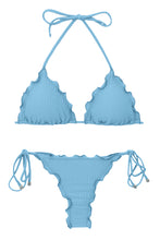 Carregar imagem no visualizador da galeria, Product Front: Rio De Sol Set Set Dots-Sky Frufru-Fio