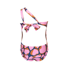 Carregar imagem no visualizador da galeria, Product Back: Rio De Sol Maiô Menina Amore-Pink Santorini-Kids