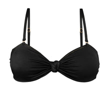 Carregar imagem no visualizador da galeria, Product Front: Rio De Sol Soutien Top Shimmer-Black Bandeau-Joy