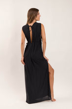 Carregar imagem no visualizador da galeria, Image 05: Rio De Sol Vestido De Praia Black Long Dress Soleil