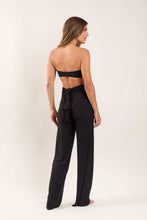 Carregar imagem no visualizador da galeria, Model Back: Rio De Sol Calça De Praia Black Pants Knot