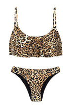 Carregar imagem no visualizador da galeria, Product Front: Rio De Sol Set Leopardo Babado