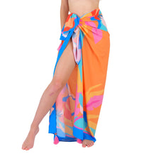 Carregar imagem no visualizador da galeria, Gallery: Rio De Sol Canga Orange Bloom Canga