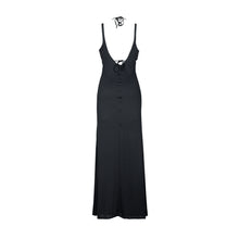 Carregar imagem no visualizador da galeria, Product Back: Rio De Sol Vestido De Praia Black Saida Yara