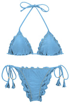 Carregar imagem no visualizador da galeria, Product Front: Rio De Sol Set Set Shimmer-Baltic-Sea Frufru