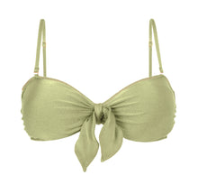 Carregar imagem no visualizador da galeria, Product Front: Rio De Sol Soutien Top Oliva Bandeau-No