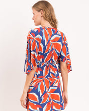 Carregar imagem no visualizador da galeria, Image 07: Rio De Sol Mini Dress Leaves Mini Dress