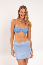Carregar imagem no visualizador da galeria, Model Front: Rio De Sol Saia Drift-Cianita Lila Skirt