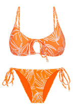 Carregar imagem no visualizador da galeria, Product Front: Rio De Sol Set Set Trail-Orange Tank-Tie Ibiza-Comfy