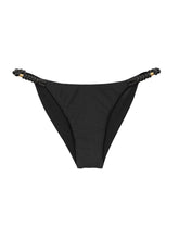 Carregar imagem no visualizador da galeria, Product Front: Rio De Sol Calcinha Bottom Shimmer-Black Cheeky-Noa