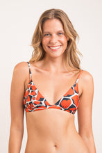 Carregar imagem no visualizador da galeria, Gallery: Rio De Sol Soutien Top Amore-Red Tri-Fixo