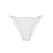 Carregar imagem no visualizador da galeria, Product Front: Rio De Sol Calcinha Bottom Sand-White Cheeky-Fixa