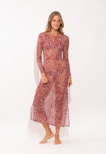 Carregar imagem no visualizador da galeria, Model Front: Rio De Sol Vestido De Praia Dune Dress Lucy