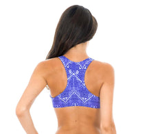 Carregar imagem no visualizador da galeria, Model Back: Rio De Sol Soutien Soutien Bluejean Sporty