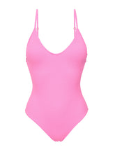 Carregar imagem no visualizador da galeria, Product Front: Rio De Sol Maiô Crespinho-Rosa Hype