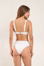Carregar imagem no visualizador da galeria, Model Back: Rio De Sol Calcinha Bottom Sand-White Kora