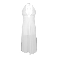 Carregar imagem no visualizador da galeria, Product Front: Rio De Sol Vestido De Praia Memphis-White Saida Yara