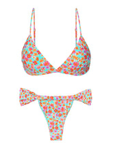 Carregar imagem no visualizador da galeria, Product Front: Rio De Sol Set Set Ditsy-Sky Tri-Fixo Eden
