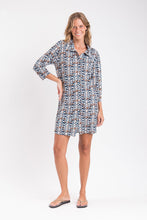 Carregar imagem no visualizador da galeria, Image 07: Rio De Sol Chemise Ikat Chemise