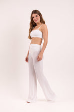 Carregar imagem no visualizador da galeria, Image 02: Rio De Sol Calça De Praia Memphis-White Pants Lana