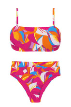 Carregar imagem no visualizador da galeria, Product Front: Rio De Sol Set Set Antelope Bandeau-Reto Hotpant-Cos