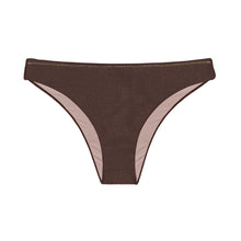 Carregar imagem no visualizador da galeria, Product Front: Rio De Sol Calcinha Bottom Shimmer-Coffee Essential