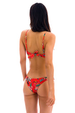 Carregar imagem no visualizador da galeria, Model Back: Rio De Sol Soutien Top Wildflowers Bra-Sport