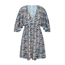 Carregar imagem no visualizador da galeria, Product Front: Rio De Sol Mini Dress Ikat Mini Dress