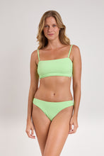 Carregar imagem no visualizador da galeria, Model Front: Rio De Sol Soutien Top Sand-Menta Bandeau-Reto