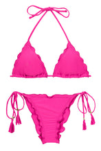 Carregar imagem no visualizador da galeria, Product Front: Rio De Sol Set Set Amaranto Frufru