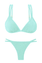 Carregar imagem no visualizador da galeria, Product Front: Rio De Sol Set Set Malibu-Menta Tri-Duo Mini-Duo