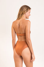 Carregar imagem no visualizador da galeria, Model Back: Rio De Sol Calcinha Bottom Nocciola High-Waist-Spin