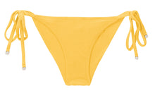 Carregar imagem no visualizador da galeria, Product Front: Rio De Sol Calcinha Bottom Malibu-Yellow Cheeky-Tie
