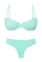 Carregar imagem no visualizador da galeria, Product Front: Rio De Sol Set Set Malibu-Menta Balconet Ciao