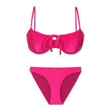 Carregar imagem no visualizador da galeria, Product Front: Rio De Sol Set Set Shimmer-Olinda Balconet-Tie Essential-Comfy