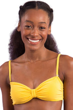 Carregar imagem no visualizador da galeria, Gallery: Rio De Sol Soutien Top Malibu-Yellow Bandeau-Duo
