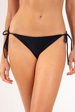 Carregar imagem no visualizador da galeria, Gallery: Rio De Sol Calcinha Bottom Shimmer-Black Ibiza-Comfy-Gold
