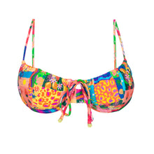Carregar imagem no visualizador da galeria, Product Front: Rio De Sol Soutien Top Love-Trip Balconet-Tie