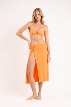 Carregar imagem no visualizador da galeria, Image 04: Rio De Sol Saia Bio-Laranjada Long Skirt Knot