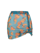 Carregar imagem no visualizador da galeria, Product Front: Rio De Sol Saia Luma Mini Skirt Ruched