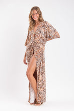 Carregar imagem no visualizador da galeria, Image 03: Rio De Sol Vestido De Praia Leopard Long Dress